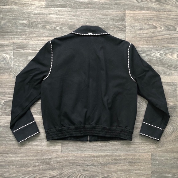 SALE🔥🔥ST.JOHN SPORT Black Bomber Jacket (Med) - Picture 5 of 8